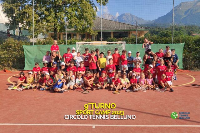 Nono turno Sport Camp 2023 | Circolo Tennis Belluno